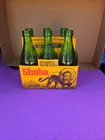 Simba Grapefruit Soda 10 oz No Return Bottles Coca Cola 1970's Six Pack Carrier