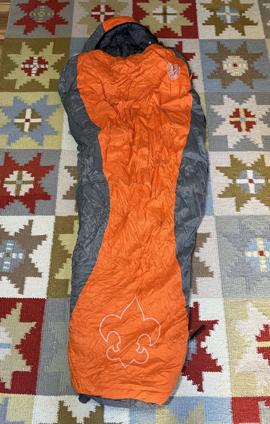 Boy Scouts Of America Sleeping Bag Eagle Crest Regular 66” 19 Degree Comfort