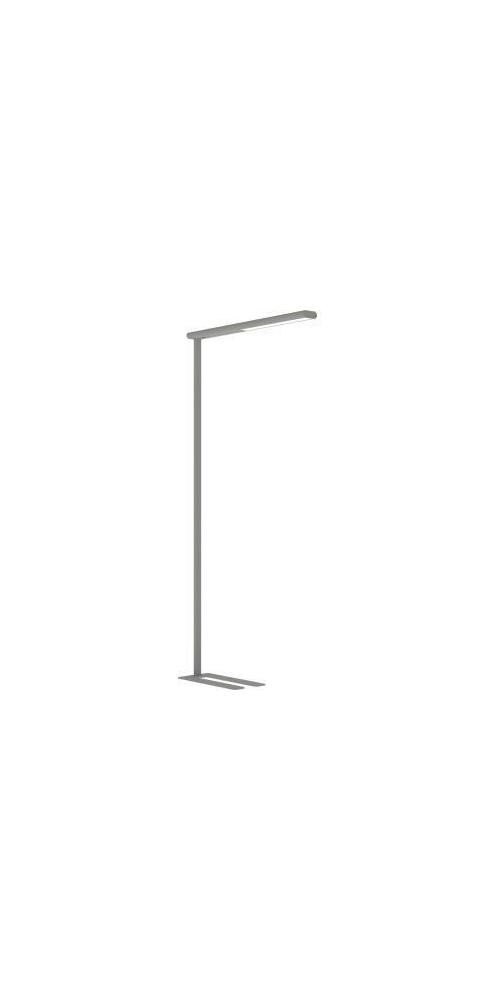 MAUL Stehleuchte jet D E 2 x 21 kWh/1.000h LED silber