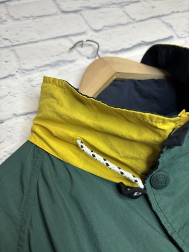 Vintage Tommy Hilfiger Jacket Mens Large Green Hooded Windbreaker Spellout 90s by Tommy Hilfiger, Size L, $49.95 - Photo 10