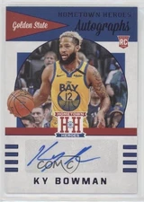 2019-20 Panini Chronicles Hometown Heroes Rookie Purple /25 Ky Bowman Auto RC