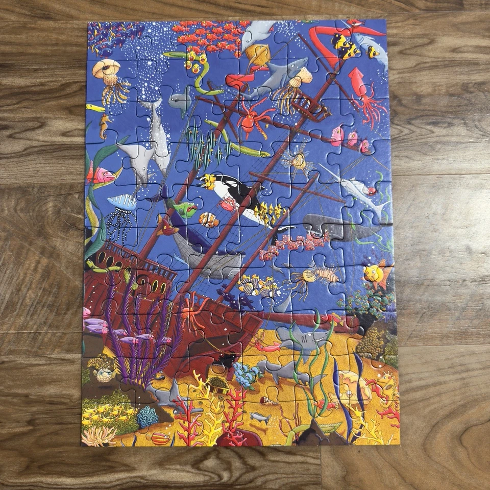 LOTE Rompecabezas Ravensburger Niños 49-60 Piezas Disney Princesa Moana Jungle Ocean Foto 3 de 4