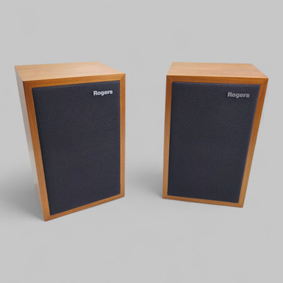 Rogers LS3/5A 15 Ohm Paar Monitorlautsprecher Swisstone England