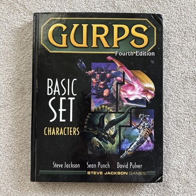 GURPS Basic Set: Characters (4th Edition Hardcover)   Steve Jackson Games