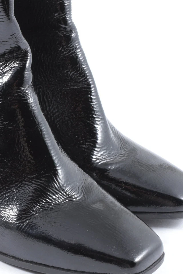 TIZIAN Botas con cremallera Mujeres Botines Talla EU 40 negro look casual - Imagen 3 de 4