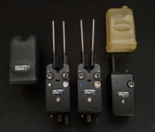 delkin txi plus bite alarms with RX receiver