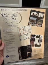Creative Memories Collection 10x12 Wild Side Paper Pack 12 Photo Mounting Sheets