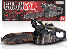 16" Bloody Rusty Electric Chainsaw - Battery Operated Chainsaw Massacre Role Pla