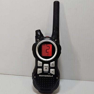 Motorola MR350R Two-Way Radio Walkie Talkie Black FRS GMRS Single Unit