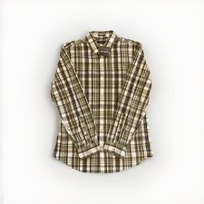 Eddie Bauer Classic Fit Button Down Mens Small Style 0565 Color 283 Poplin Sprig