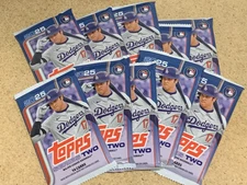 2025 Topps Series 2 Baseball 14 Card Pack Lot of 10