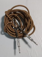 Hosa Straight to Same Guitar Cable 18ft Tweed GTR-518 In EUC Please View ALL