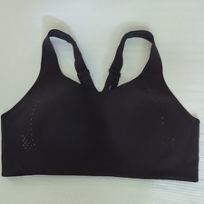 Lululemon AirSupport Bra High Support Black size 38D Running Cardio Workout Gym