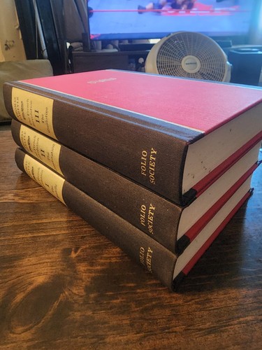 Thomas Carlyle, The French Revolution – Folio Society Hardcovers – 3 Vols. - Picture 3 of 9