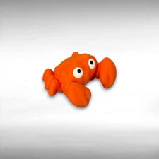 Articulated Mini Crab – 3D Printed Cute Pocket Fidget Ocean Critter