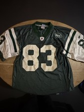 Vintage Santana Moss #83 New York Jets Jersey Green Size M NFL