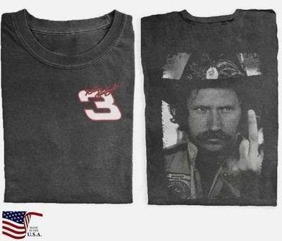 Racing Middle Finger T-shirt, 90s Nascar Shirt, Dale Earnhardt Tee, Dale Earnhar