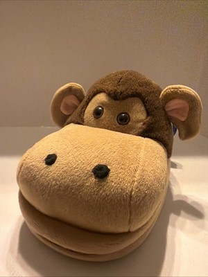 Monkey Plush Photo Album Head Case Holds 60 Pictures New