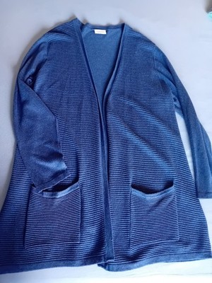 Canda C&A Cardigan Strickjacke Jeansblau Gr 46 Frühling Sommer