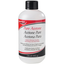 Pure Acetone Polish Remover, 8 Oz Pack of 6 
