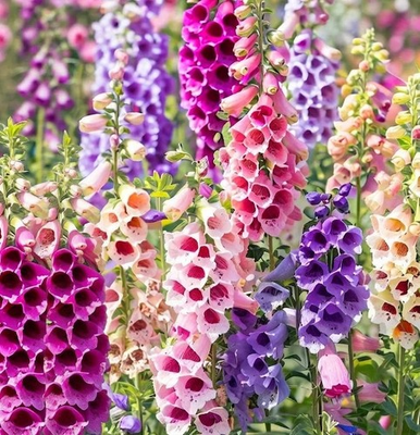 #ad 🌸 1000 FOXGLOVE EXCELSIOR MIX SEEDS POLLINATOR DEER RESISTANT FREE SHIP $2.99