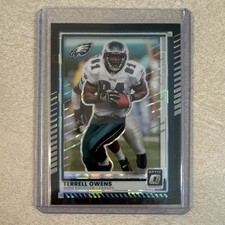 Donruss Optic 2025 Terrell Owens Eagles /25  Black Pandora Prizm #21