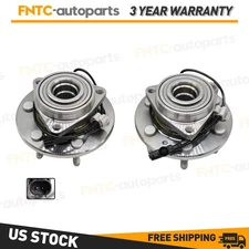 2x Front Wheel Hub Bearing For 07-14 Chevy GMC Cadillac SUV & Pickup 4x4 515096