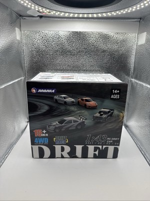 1:43 Scale Jiabaile RTR RC Race Car 4304 W/Gyro Drift Car Traffic Cone Mini Toy