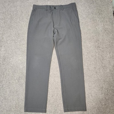 Proof Nomad Pants Mens 34x29 Grey Stretch Quick Dry Straight Leg Chino Huckberry