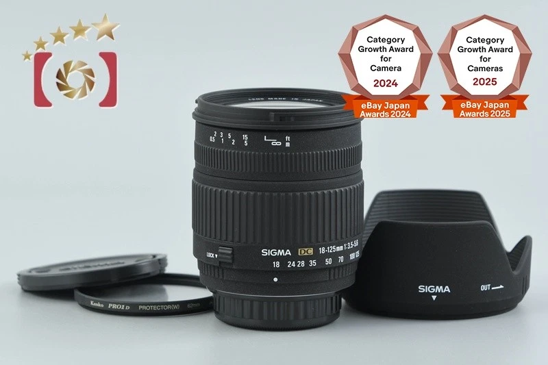 Sigma 18-125mm Focal Camera Lenses for sale - eBay
