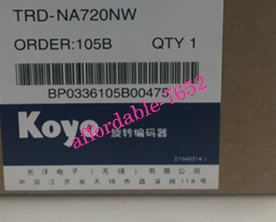 1PC koyo Rotary Encoder TRD-NA720NW TRDNA720NW New In Box DHL or FedEx *mp