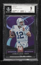 2014 Panini Elite Status Die-Cut 10/12 Andrew Luck #42 BGS 9 MINT 1fl4