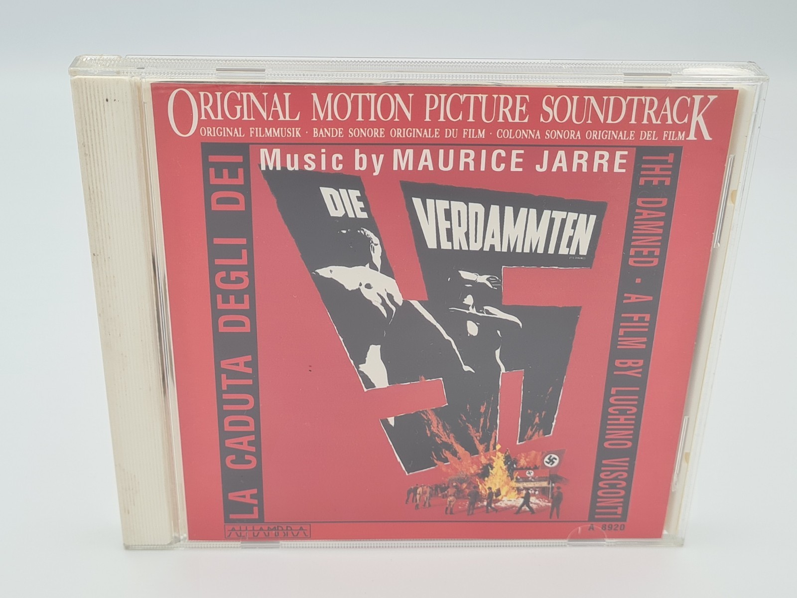The Damned Motion Picture Soundtrack Cd Album Maurice Jarre Luchino Visconti