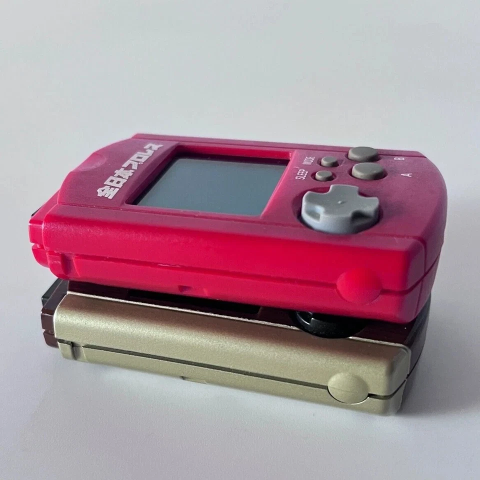 DC Visual Memory Sakura Wars & All Japan Pro Wrestling Red SEGA Dreamcast VMU JP - Image 4 of 4