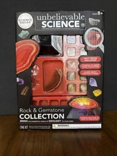 Science Squad Unbelievable Science Rock & Gemstone Collection STEM New