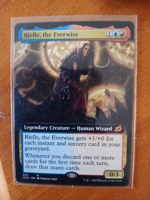 Rielle The Everwise Borderess Magic The Gathering Ikoria #342 Showcase Mythic