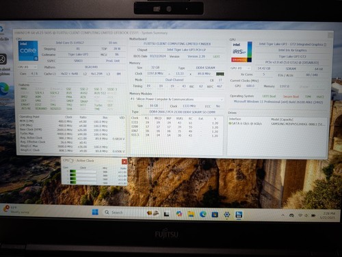 Fujitsu Lifebook E5511 i5 11th Gen 64GB RAM 1TB SSD Windows 11 Great Condition - Picture 10 of 16