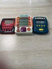 3 Vintage Handheld Games 2010s 1990s Not Tested