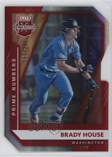 2021 Panini Elite Extra Edition Prime Numbers C Die-Cut /209 Brady House 0ps8