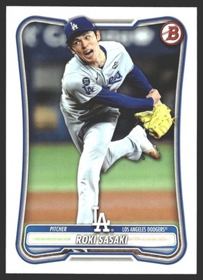 Roki Sasaki #63 2026 Bowman Los Angeles Dodgers