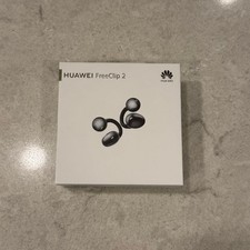 FreeClip 2 Black Clip-on Open Earphone HD Call Touch Control Earbuds NEW