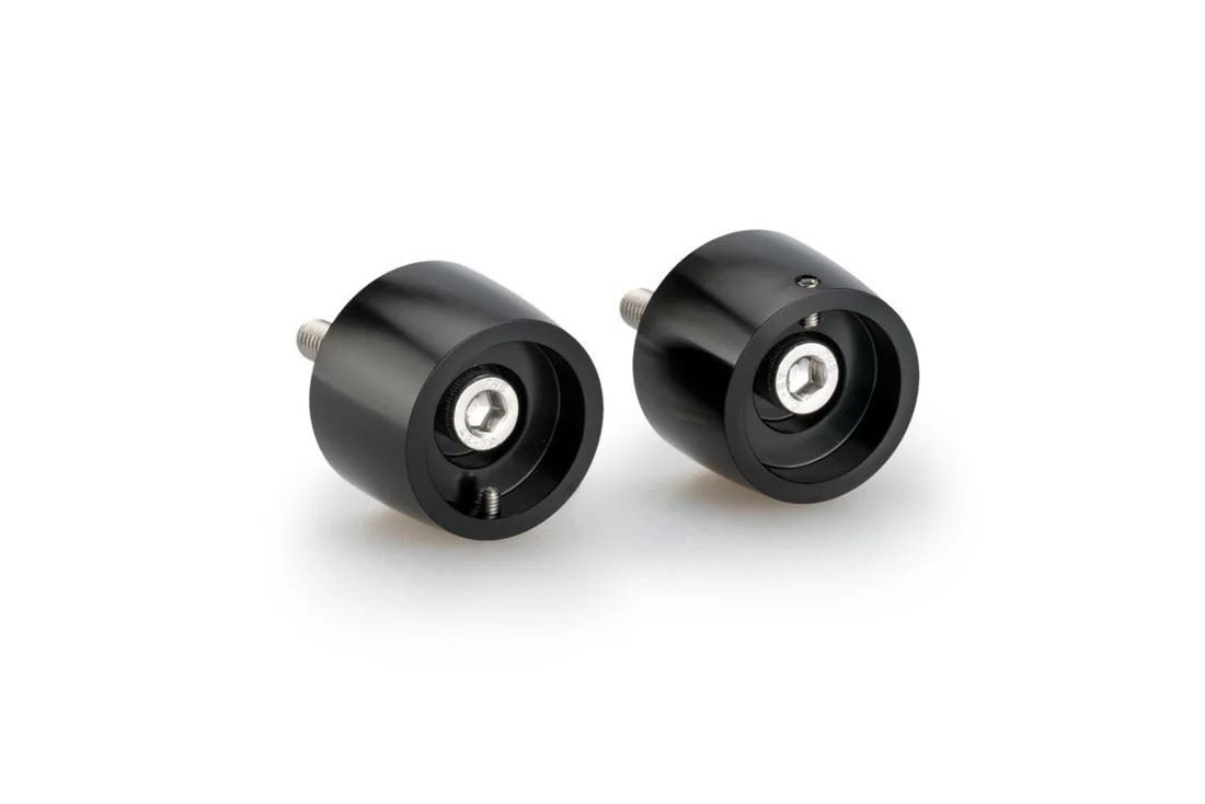 Puig Black Thruster Bar Ends Only - M6