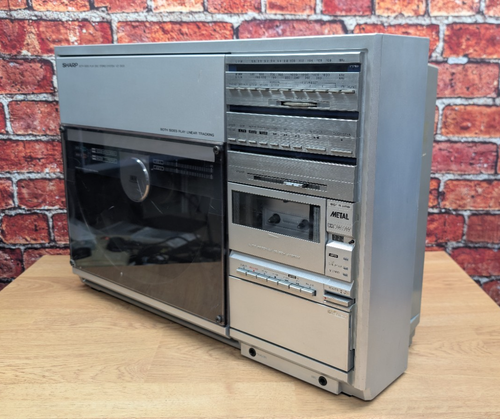 Vintage Sharp VZ-3500 Linear Plattenspieler System CP-350HP Lautsprecher Ersatzteile oder Reparatur - Bild 10 von 21