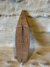 Vintage Rochette Toy Co. Wooden Sailboat Hull Methuen Mass. New England