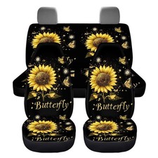 Sunflower Car Seat Covers Front Seats for Seat Protector Auto Decorations Ant...