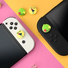 GeekShare Thumb Grip Caps for Switch/OLED/LITE/2025 Joystick Cover Corps 4PCS