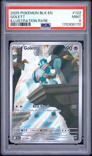 Golett graded PSA 9 for sale on eBay
