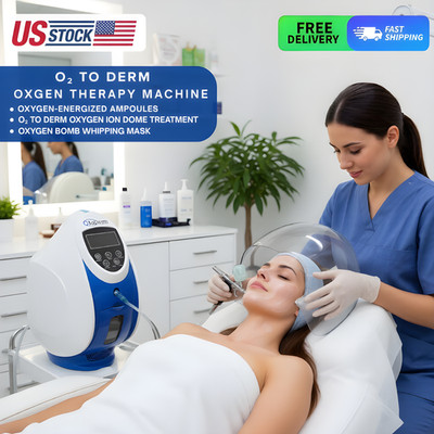 O2 to Derm Oxygen Therapy Facial Machine Facial Dome Oxygen Infusion Machine