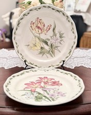 Vintage Noritake , Gourmet Garden, Dinner Plates, 10”, Set Of 2