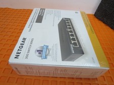 NETGEAR 8-Port Gigabit Ethernet Unmanaged Switch (GS308) Home/Office New Sealed